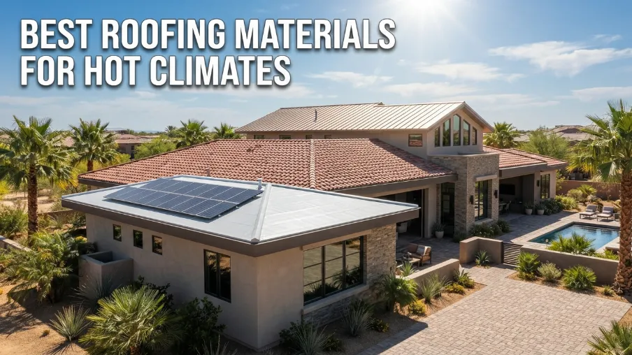 Best Roofing Materials for Hot Climates