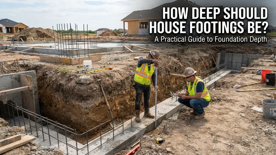 How Deep Should House Footings Be image