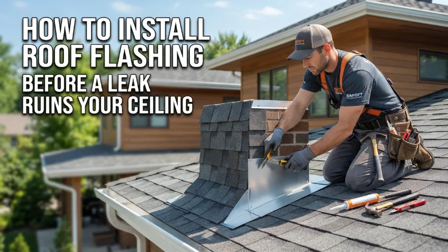 How to Install Roof Flashing image